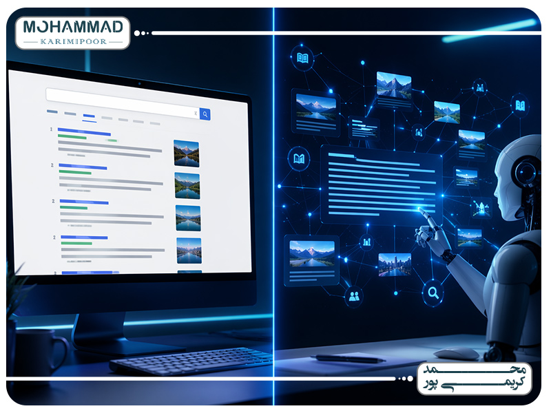تفاوت GEO و SEO
