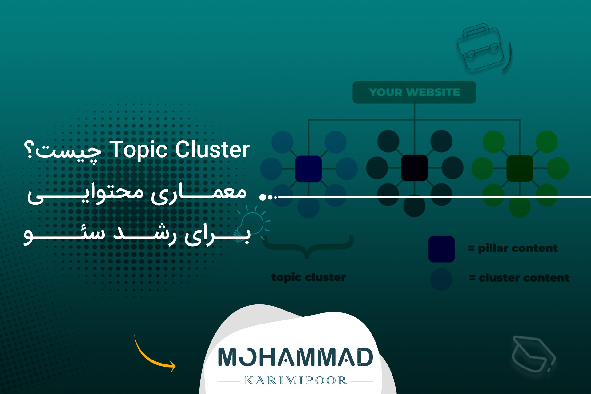 Topic Cluster چیست؟ معماری محتوایی برای رشد سئو